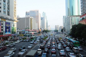 Shenzhen traffic congestion