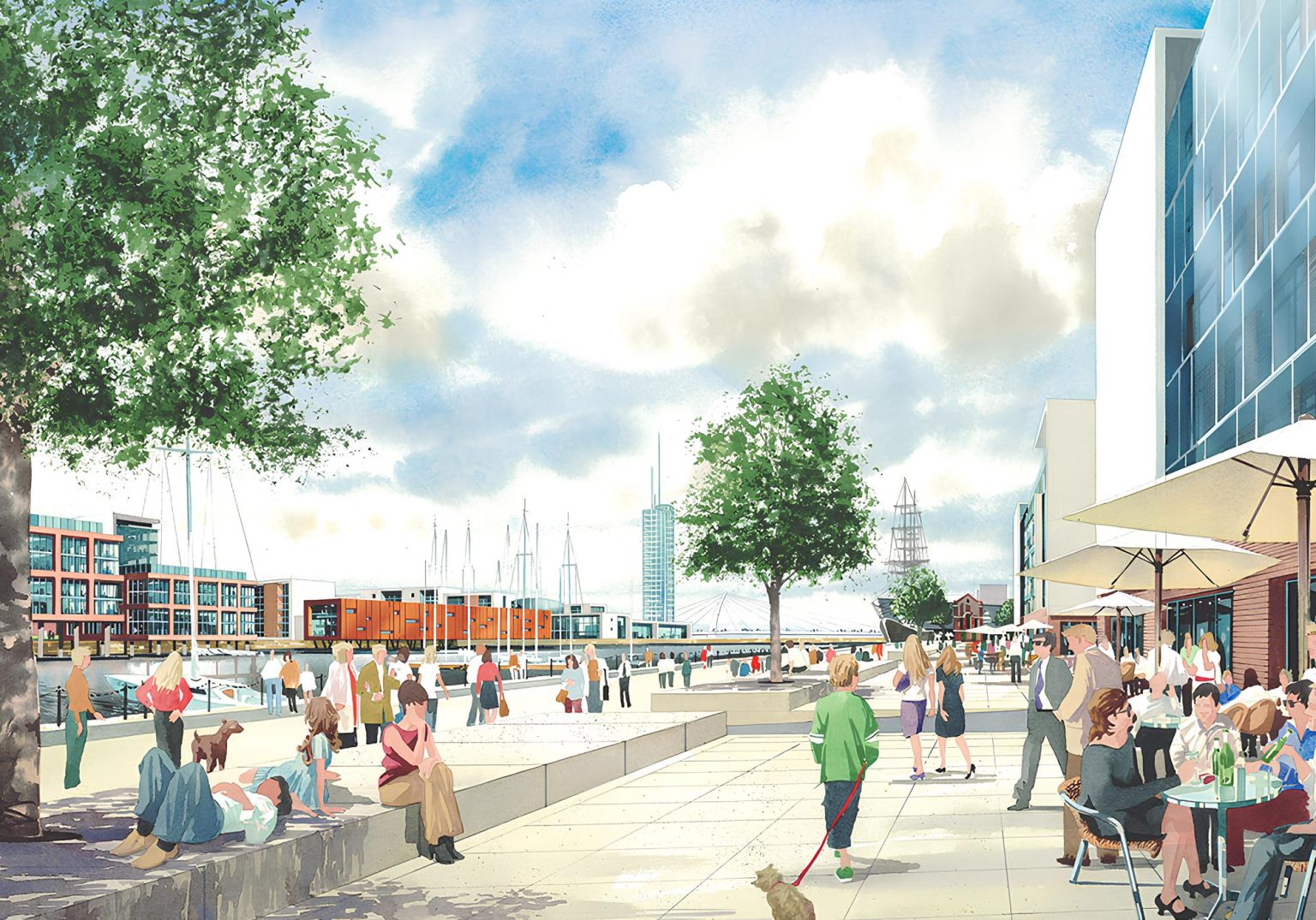 Leith Docks Development Framework RMJM Architecture