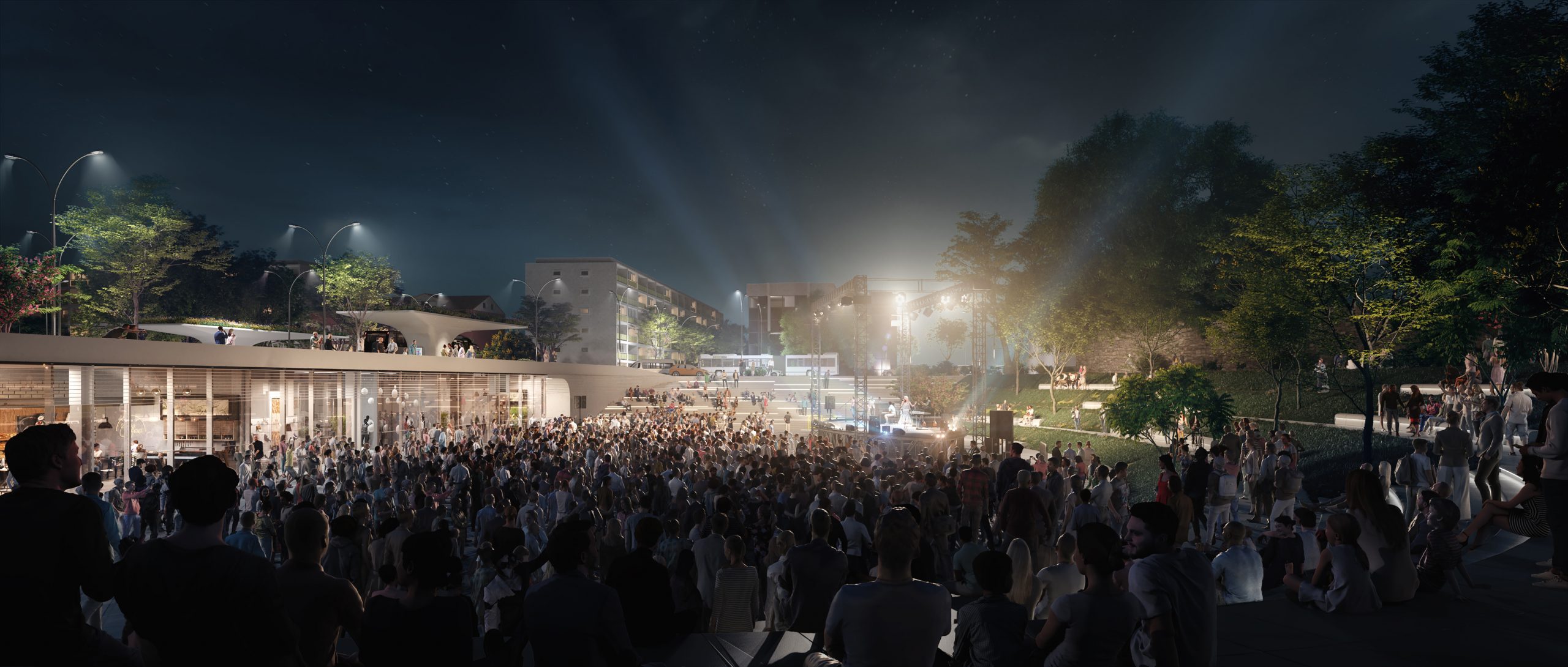 RMJM Milano Showcase Their Proposal for the Gateway to Podgorica Competition