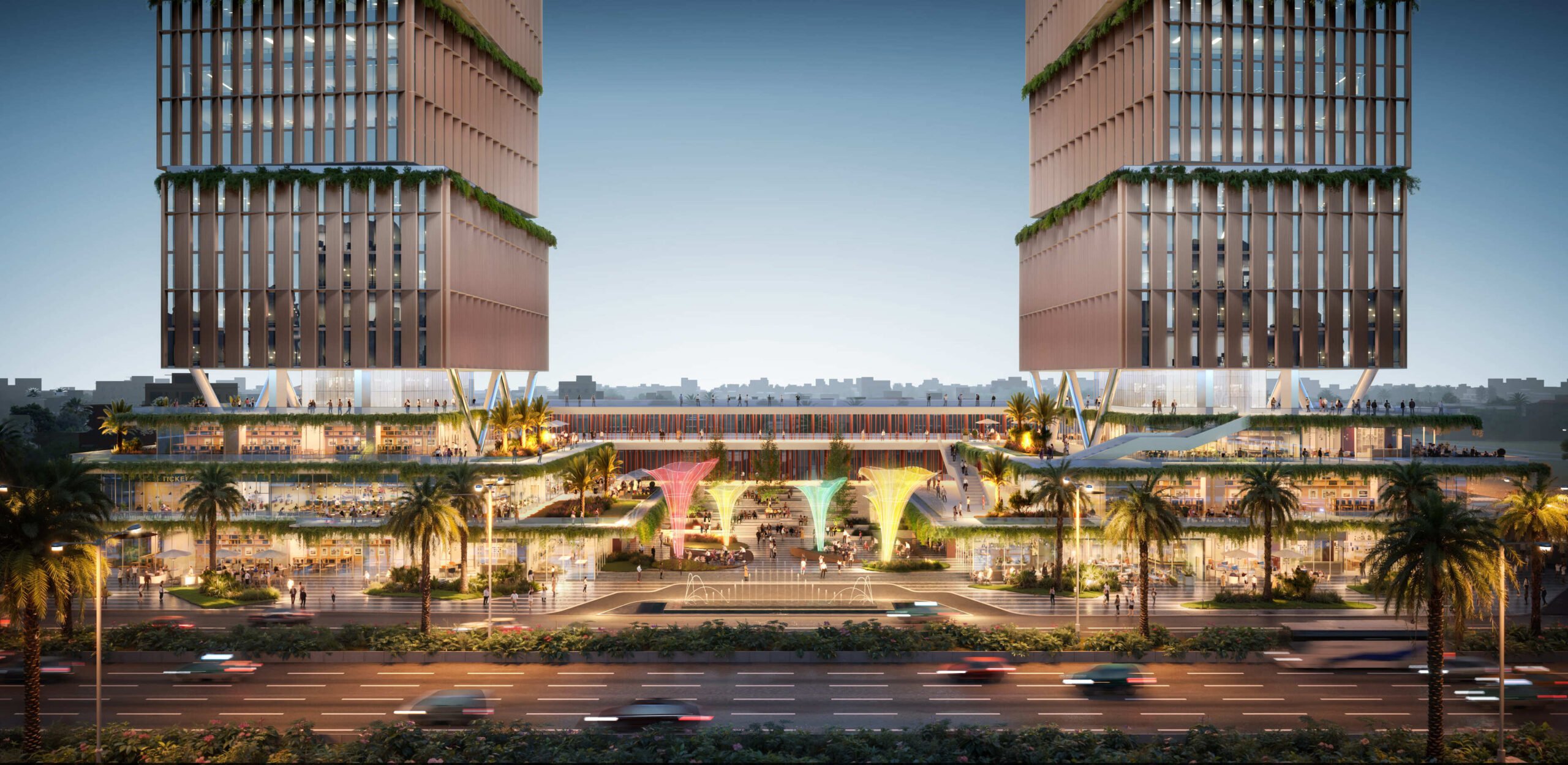 RMJM Introduces the Asas Office Towers: A Bold Architectural Marvel Inspired by KSA Nature