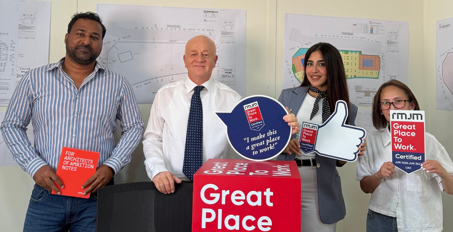 RMJM Achieves Great Place to Work® Certification